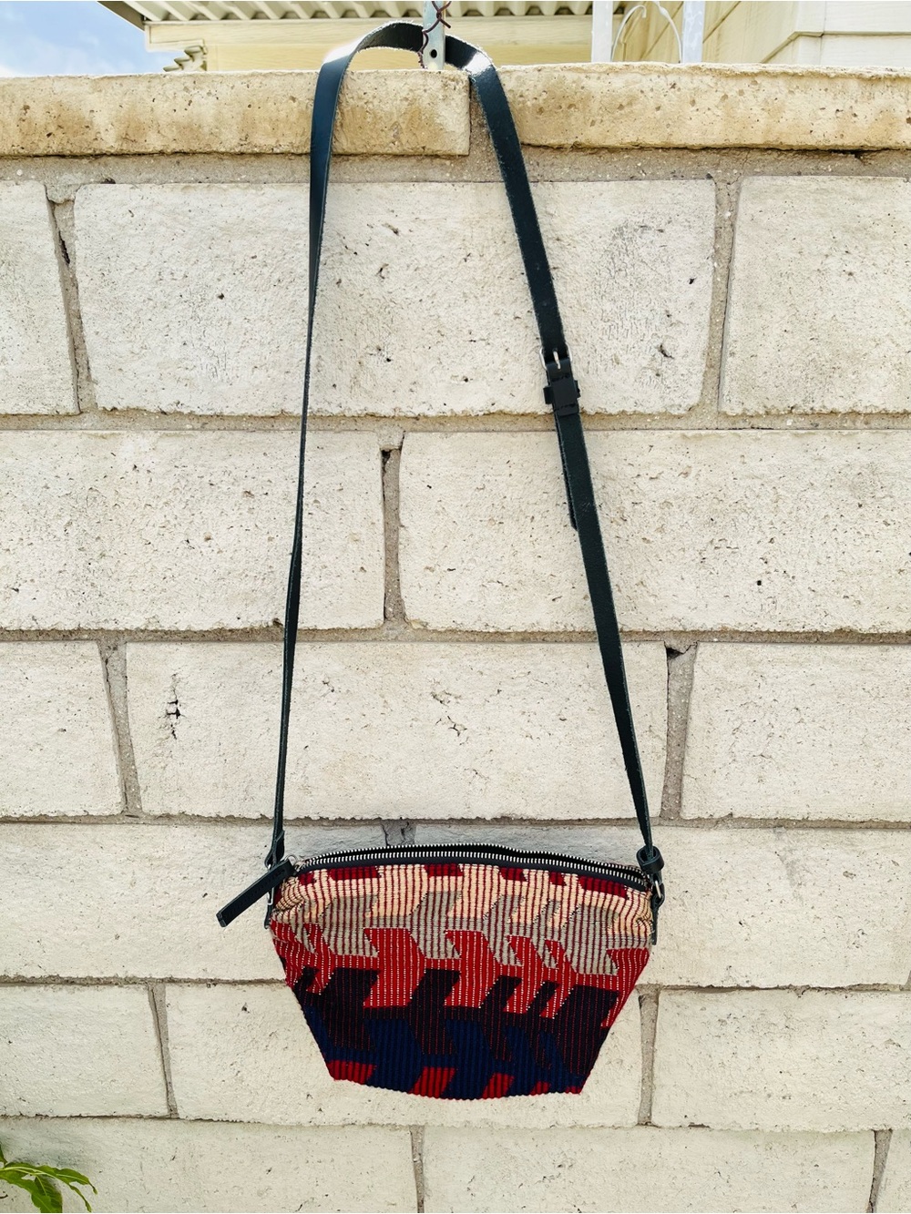 Tribal Woven Pattern Crossbody by BECK SONDERGAARD